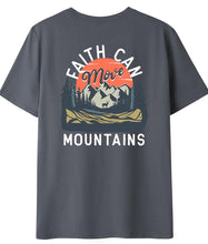 Load image into Gallery viewer, Faith Can Move Mountains Summer 2024 Graphic Tshirt
