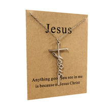 Load image into Gallery viewer, Stainless Cross Necklace Collection
