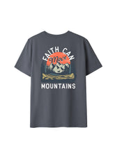 Load image into Gallery viewer, Faith Can Move Mountains Summer 2024 Graphic Tshirt
