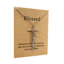 Load image into Gallery viewer, Stainless Cross Necklace Collection
