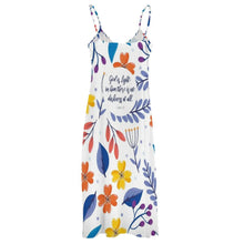 Load image into Gallery viewer, 1 John 1:5 Garden Sundress
