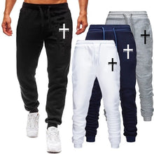 Load image into Gallery viewer, Believe In Life After The Cross Men&#39;s Sweatpants
