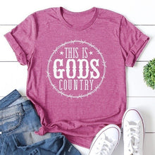 Load image into Gallery viewer, God&#39;s Country, Not Pride&#39;s Hell Tshirt
